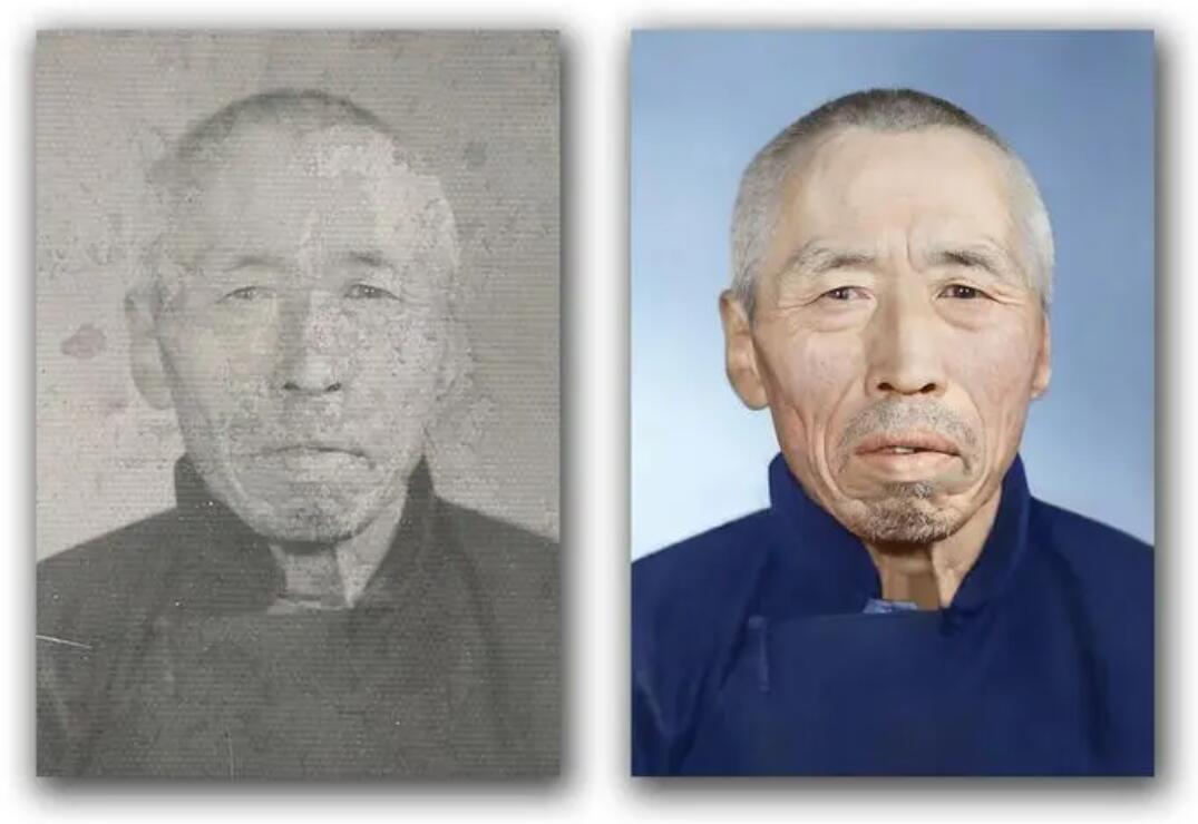 五指山破损照片修复-56
